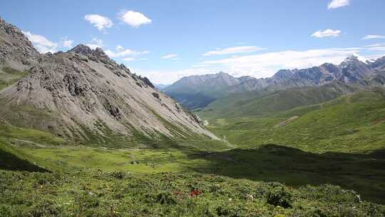 夏季高原户外风景素材