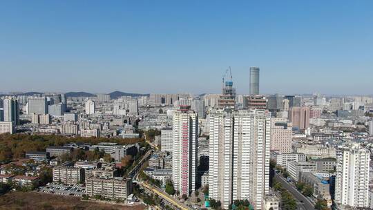 城市航拍徐州城市全景航拍