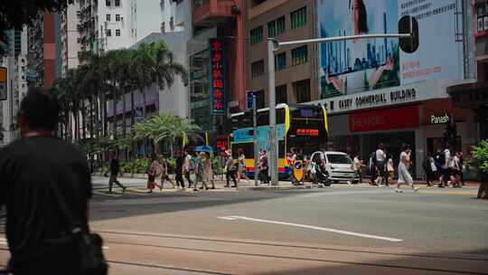 【正版素材】香港湾仔视频素材模板下载