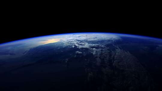 从太空看地球