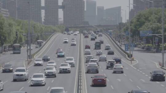 城市车流 城市出行 汽车行驶