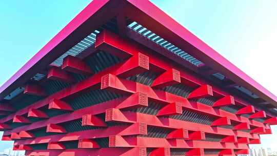 中华艺术宫上海航拍