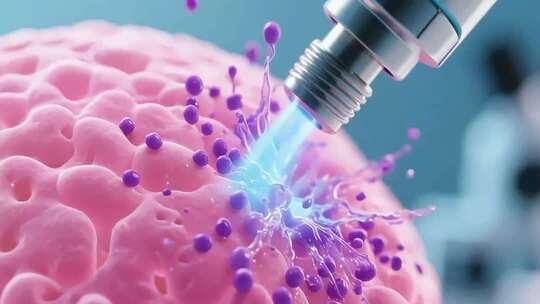 细胞注射微观医学场景