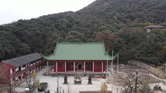 航拍湖南南岳衡山5A景区