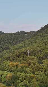 竖屏航拍重庆涂山风光