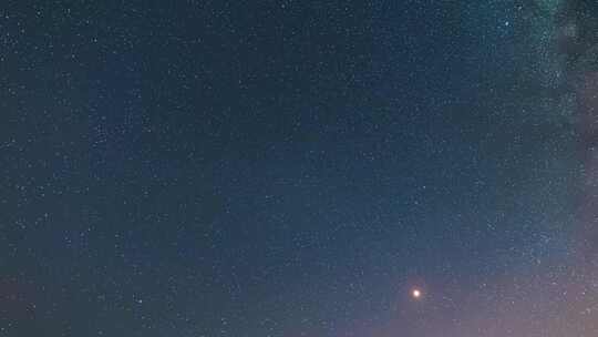 英仙座流星雨星空延时