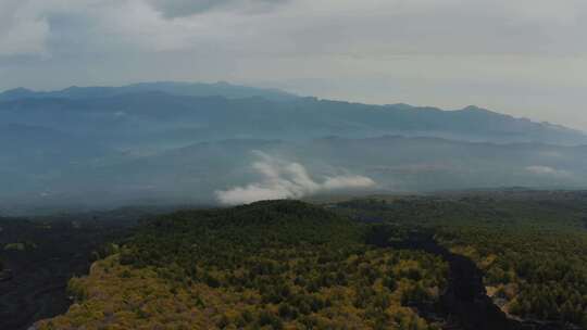 埃特纳火山，西西里岛，景观，意大利