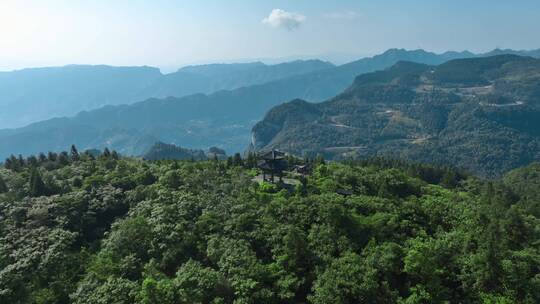 重庆天池情缘景区航拍视频