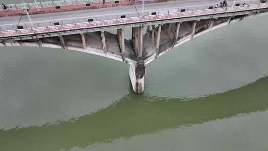 广西三江风雨桥航拍