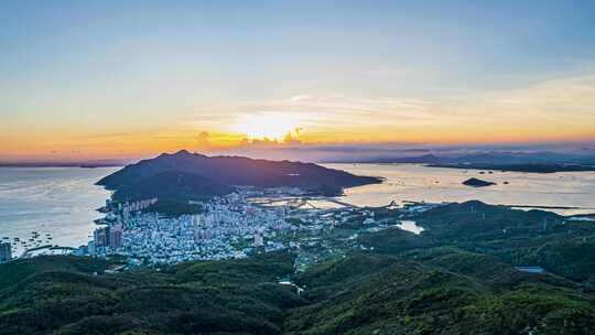 南澳后宅镇全景