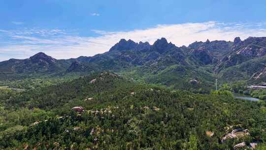 青岛大珠山风景区大山山脉