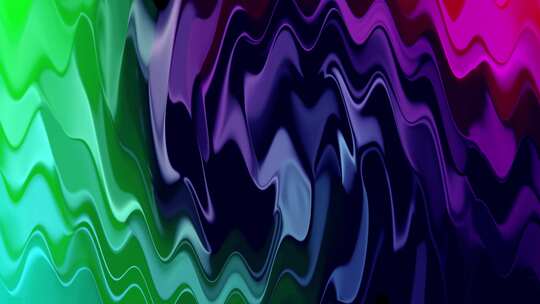 抽象彩色光泽波浪背景。抽象液体波浪背景。