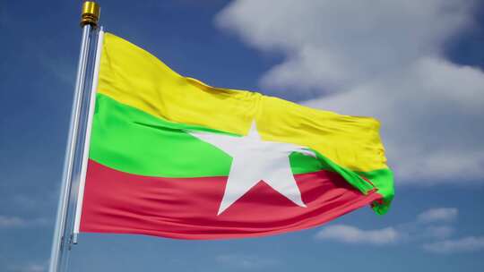 缅甸旗帜