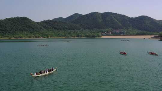 赛龙舟公司团建体育比赛北京金海湖