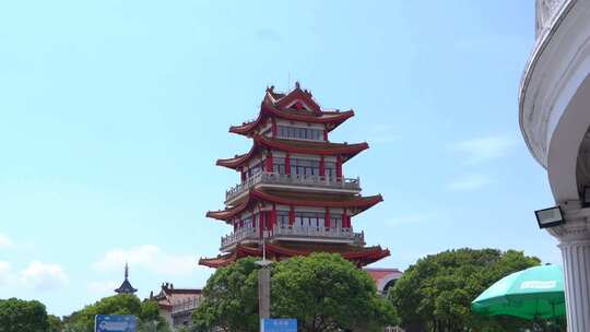 奉贤海湾旅游区 寺庙 寺院 庙 宗教