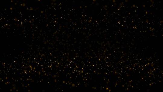 金色粒子背景动画4K