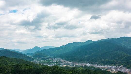 湖南雪峰山自然风光4k延时摄影