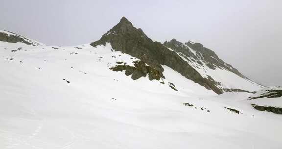 山脉，格林德沃尔德，瑞士，雪