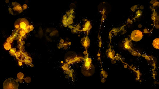 4k金色粒子闪烁飘移过渡合成 (7)