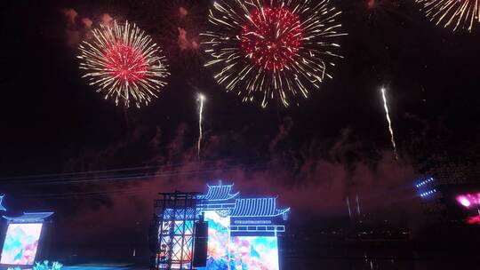 浏阳大型烟花表演-片段10