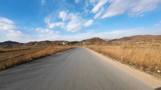 驾驶乡村道路4K