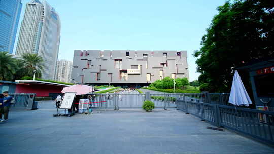 广东省博物馆广州珠江新城高楼