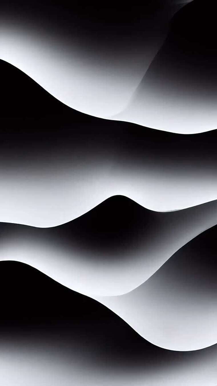 黑白抽象波浪背景素材