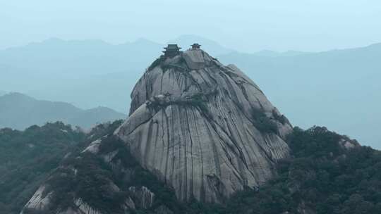 航拍驻马店泌阳铜山风景区