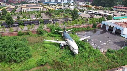 航拍衡阳地标建筑