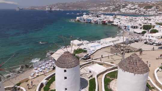 Mykonos Windmills，米科