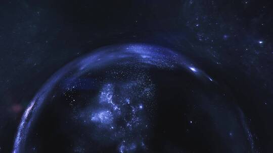 太空中银河系的星星视频素材模板下载