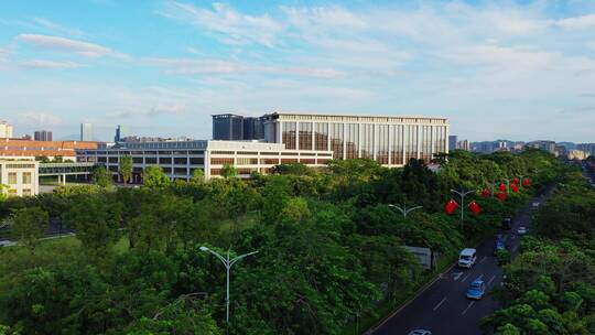 深圳华为坂田基地G区低飞前进