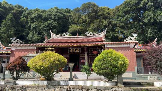 泉州南安昭惠庙实拍福建寺庙