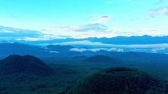 腾冲 火山公园 航拍