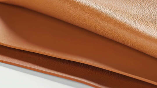 多种皮革材料展示