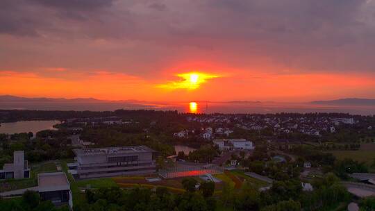 夕阳日落落日