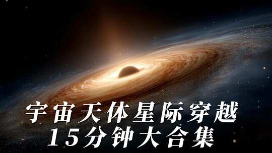 宇宙星空天体星际穿越星系星云15分钟