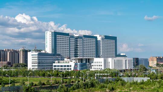 齐齐哈尔市第一医院视频素材模板下载