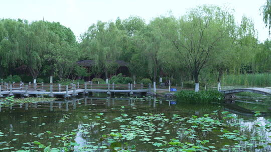 武汉硚口区园博园杭州园风景