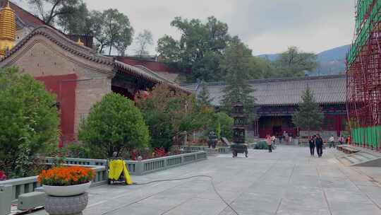 山西五台山世界文化遗产大显通寺