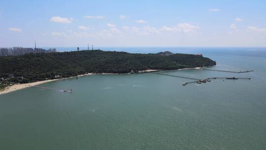 海边 沙滩 北海邮轮码头 冠头岭