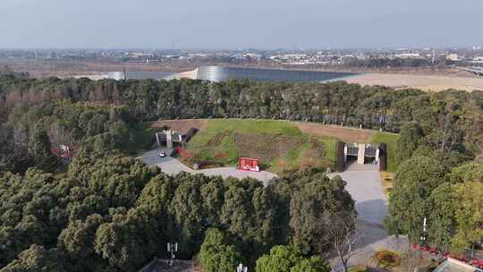 4K航拍四川广汉三星堆博物馆新馆