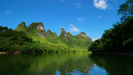 广西美景 桂林山水 漓江风光 漓江漂流