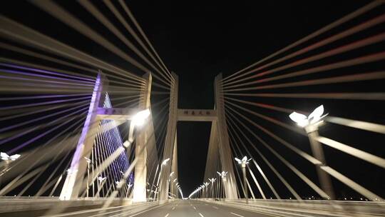 延吉珲春道路 珲春大桥1 珲春夜景 大桥夜景