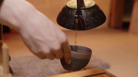 茶艺茶道泡茶中国风喝茶茶文化空境