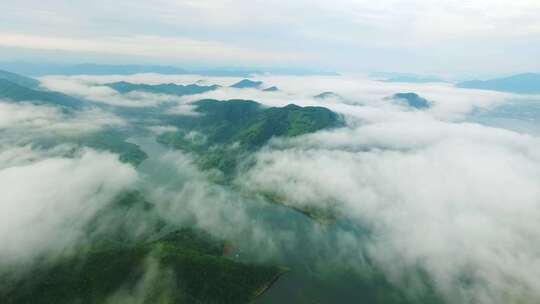 云海水产养殖视频素材模板下载