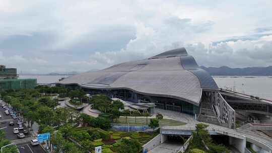 深圳南山蛇口港特写空镜素材宣传片