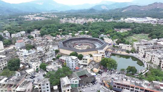 中国广东省潮州市饶平县三饶镇道韵楼