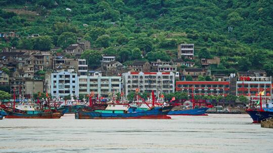 【4k原创】休渔期渔港空镜