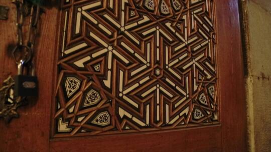 清真寺内部装饰细节